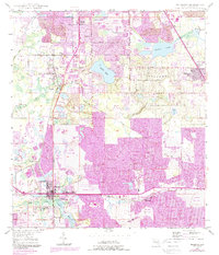 Mulberry 1949 topographic map thumbnail