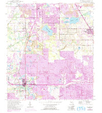 Mulberry 1949 topographic map thumbnail