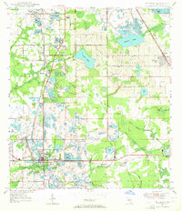 Mulberry 1949 topographic map thumbnail
