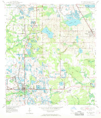 Mulberry 1949 topographic map thumbnail