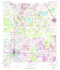 Mulberry 1949 topographic map thumbnail