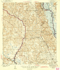 Muscogee topographic map thumbnail