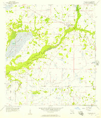 Myakka City 1956 topographic map thumbnail