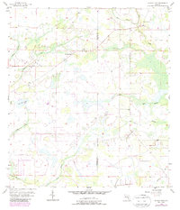 Myakka Head 1956 topographic map thumbnail