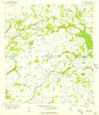 Myakka Head 1956 topographic map thumbnail