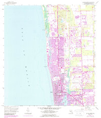 Naples North 1958 topographic map thumbnail