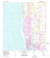 Naples North 1958 topographic map thumbnail