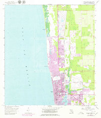 Naples North 1958 topographic map thumbnail