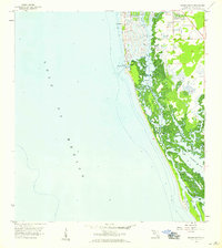 Naples South 1958 topographic map preview