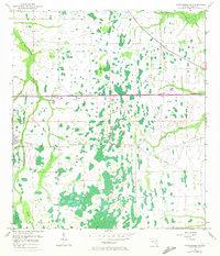 Narcoossee NE 1953 topographic map thumbnail