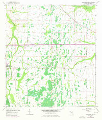 Narcoossee NE 1953 topographic map thumbnail