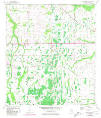 Narcoossee NE 1953 topographic map thumbnail