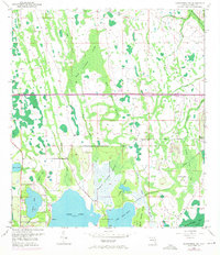 Narcoossee NW 1953 topographic map thumbnail