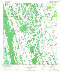 Narcoossee SE 1953 topographic map thumbnail