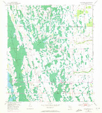 Narcoossee SE 1953 topographic map thumbnail
