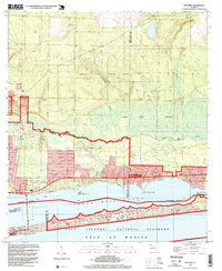 Navarre 1994 topographic map thumbnail