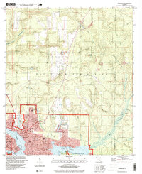 Niceville 1994 topographic map thumbnail