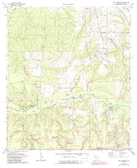 New Harmony 1973 topographic map thumbnail