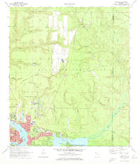 Niceville 1970 topographic map preview