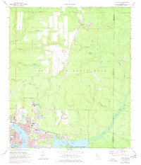 Niceville 1970 topographic map preview