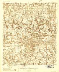Niceville 1934 topographic map preview