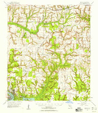 Niceville 1956 topographic map thumbnail