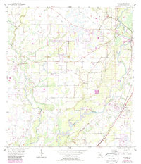 Nocatee 1956 topographic map thumbnail