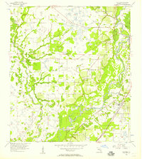 Nocatee 1956 topographic map thumbnail