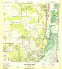 North Miami 1950 topographic map thumbnail