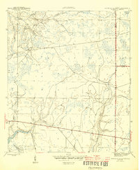 North Of Allanton 1945 topographic map thumbnail
