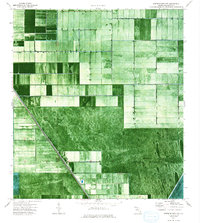 North Of Deem City 1974 topographic map thumbnail