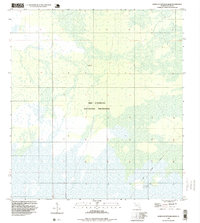 North Of Fiftymile Bend 1995 topographic map thumbnail