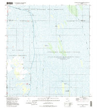 North Of Fortymile Bend 1995 topographic map thumbnail