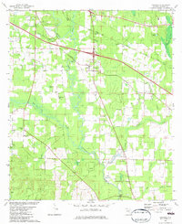 Oakdale 1982 topographic map thumbnail