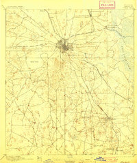 Ocala 1895 topographic map thumbnail