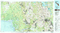 Ocala 1978 topographic map thumbnail