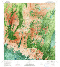 Ochopee 1972 topographic map thumbnail