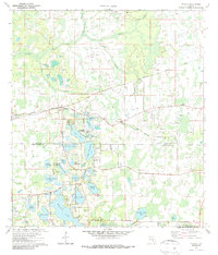 Odessa 1974 topographic map thumbnail