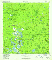 Odessa 1943 topographic map preview