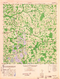 Odessa 1949 topographic map preview