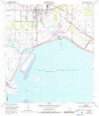 Okeechobee 1952 topographic map preview