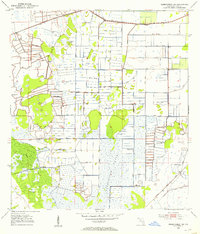 Okeechobee 1 SE topographic map thumbnail