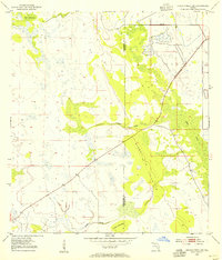 Okeechobee 1 SW topographic map thumbnail