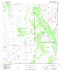 Okeechobee 1 SW 1953 topographic map thumbnail