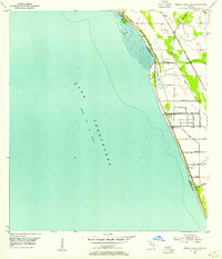 Okeechobee 4 SW 1953 topographic map thumbnail