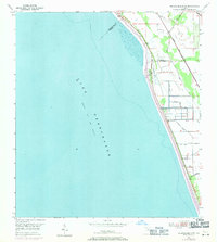 Okeechobee 4 SW 1953 topographic map thumbnail