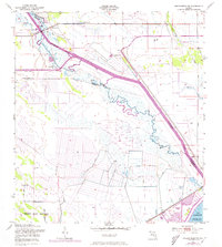 Okeechobee NW 1952 topographic map thumbnail