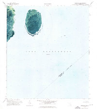 Okeechobee SE 1971 topographic map thumbnail