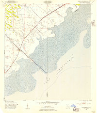 Okeechobee SW 1953 topographic map thumbnail
