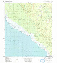 Okefenokee Slough 1954 topographic map preview